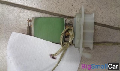 Резистор отопителя от Skoda Octavia A5 2004-2013