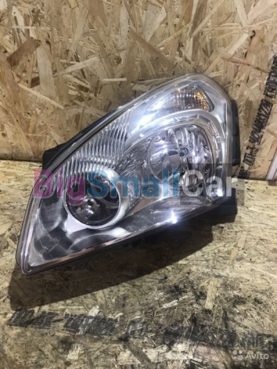 Передняя левая фара Nissan qashqai 07/13